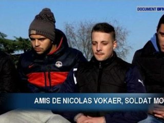 Un ami du soldat français tué, Nicolas Vokaer: "il aimait la France, comme nous" - 11/12