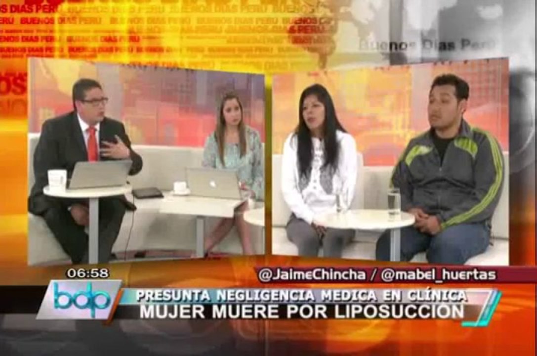 Denuncian negligencia médica en reconocida clínica de estética en San Borja