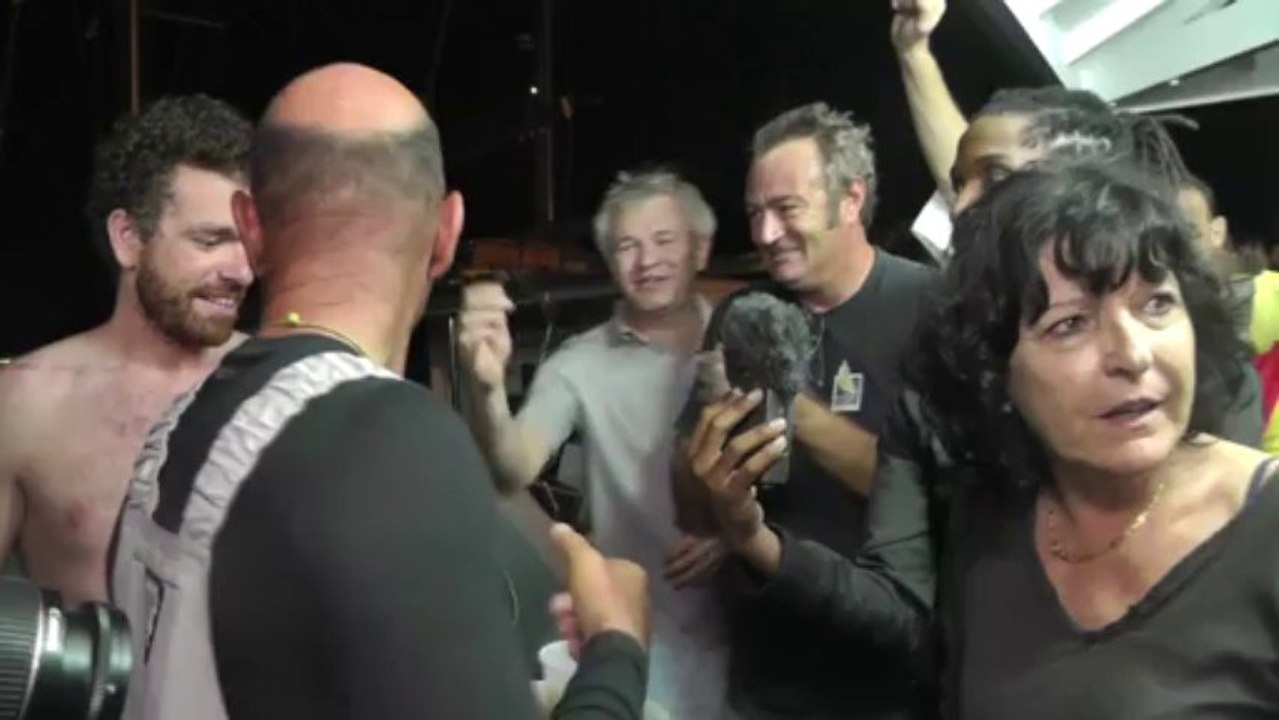 Arrivée de François Lamy (23e Série) - Lundi 8 décembre 2013