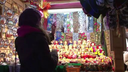 Traditional Christmas fair opens in Moscow's Red Square