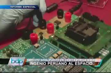 NASA lanzará al espacio satélite diseñado por universitarios peruanos