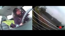 una donna perde il controllo della sua auto