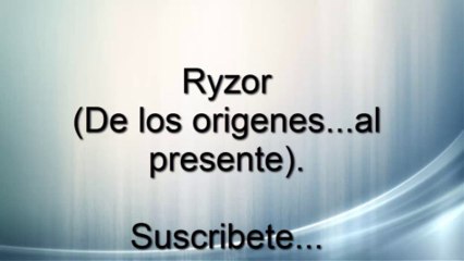 Ryzor Gamer Chileno - Presentación De Mi Canal
