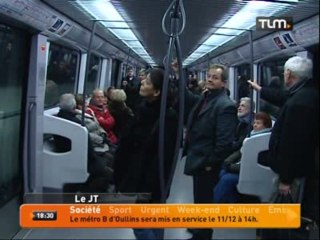 1er métro à Oullins!