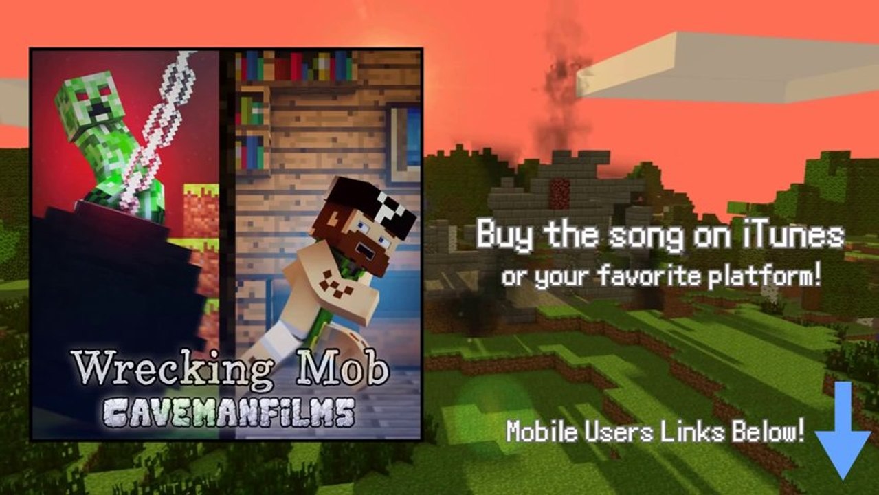 Wrecking Mob Minecraft Parody of Miley Cyrus Wrecking Ball