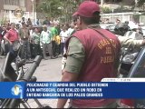 Frustran asalto a entidad bancaria en la avenida Francisco de Miranda
