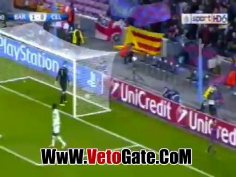 بيدرو يتقدم بالهدف الثانى لبرشلونه فى سيلتك