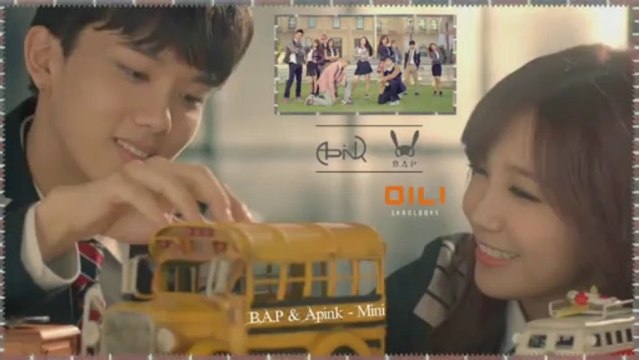 B.A.P & Apink - Mini CF MV k-pop [german sub]