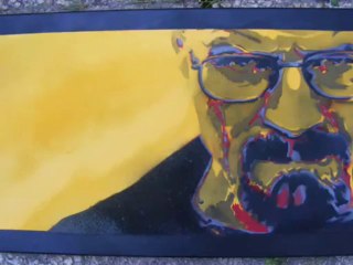 Breaking Bad spray painting multi layers
