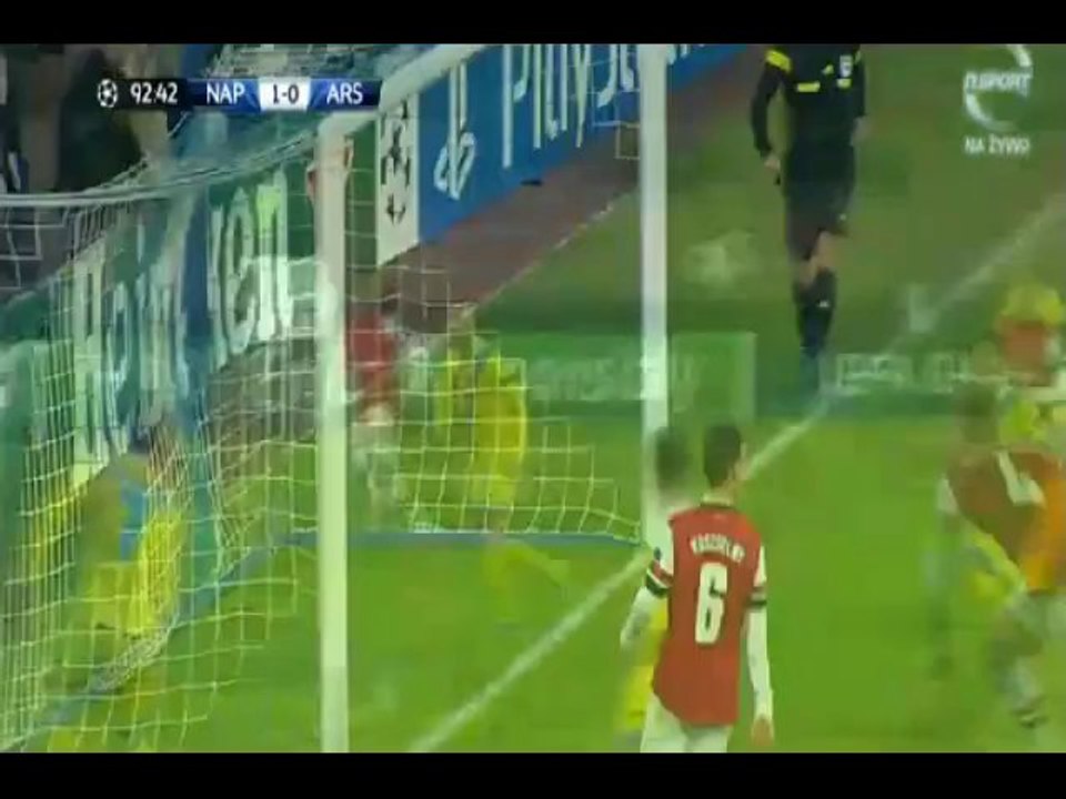 Napoli - Arsenal Londyn 2:0 All Goals (11.12.2013)