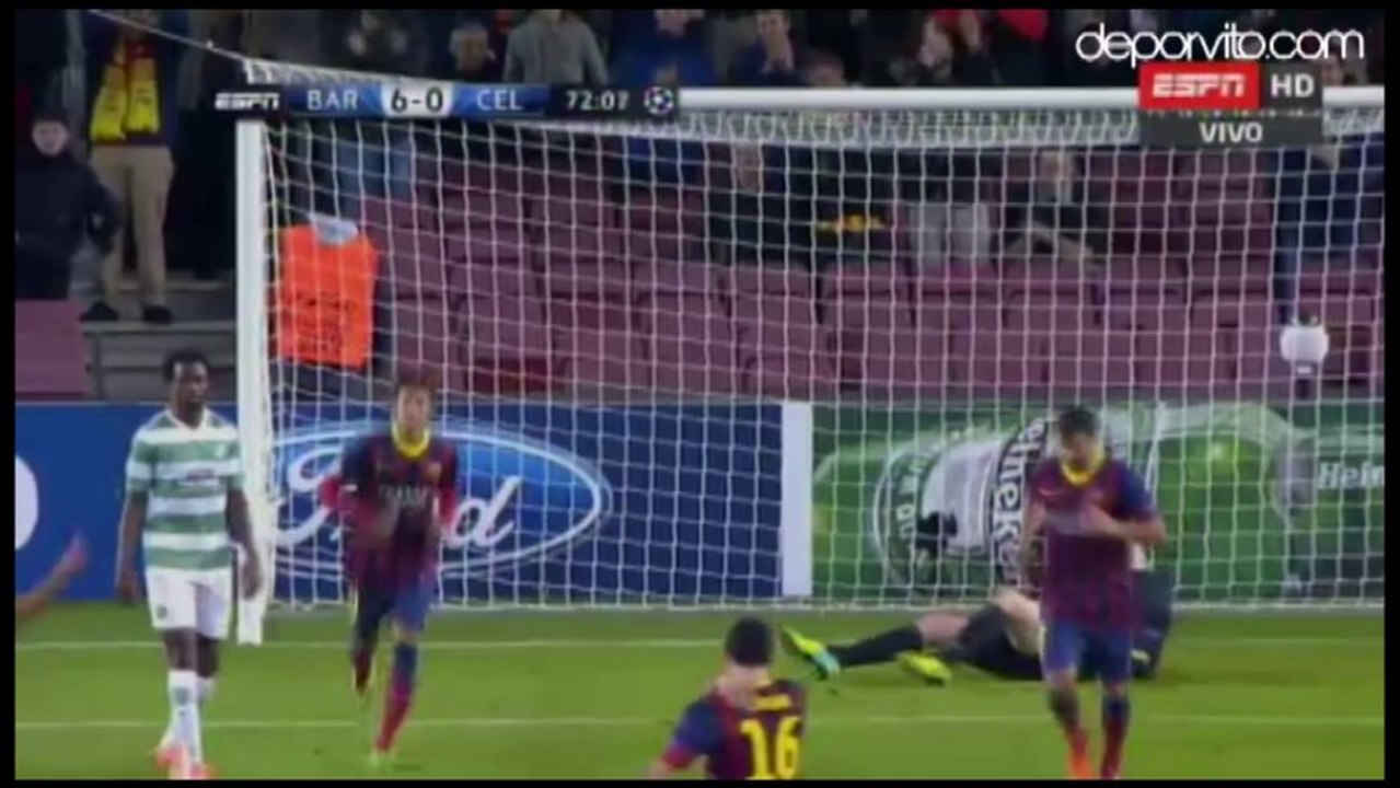 Barcelona 6-1 Celtic