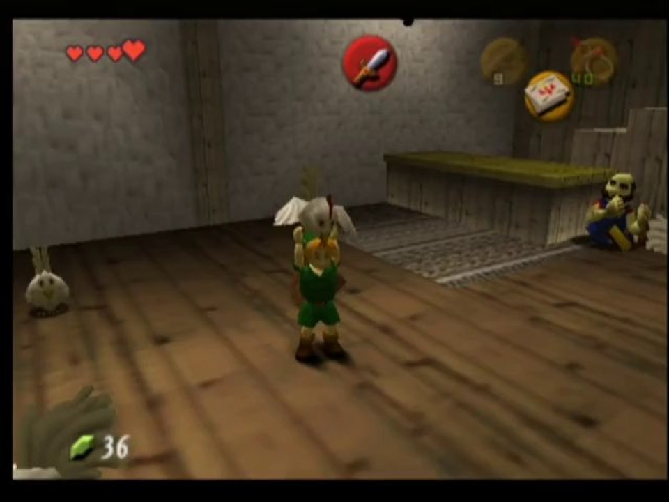 Zelda Ocarina of Time Master Quest < 03 > Cocotte en folie