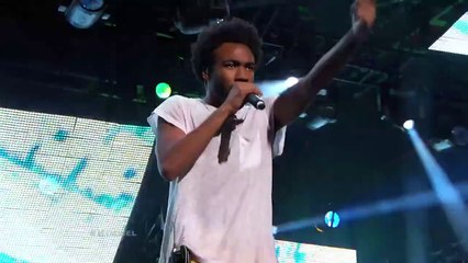 CHILDISH GAMBINO " Crawl " Live at the Jimmy Kimmel Show 10/12/2013 (HD - Part 2).