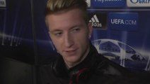 Marco Reus nach dem Sieg des BVB bei Olympique Marseille