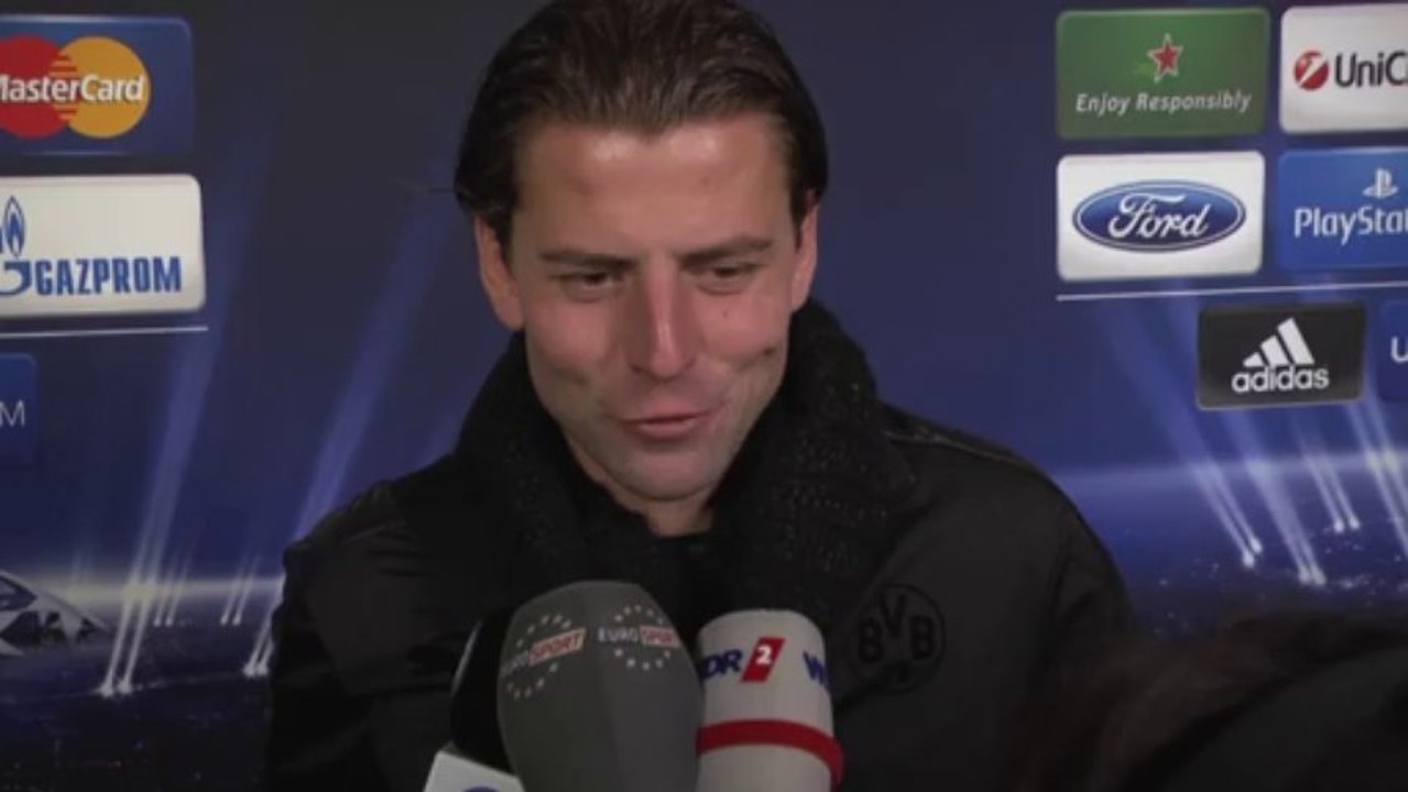 Roman weidenfeller (borussia dortmund) nach dem sieg in marseille