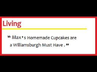 max's homemade cupcakes fan psa(2 broke girls)