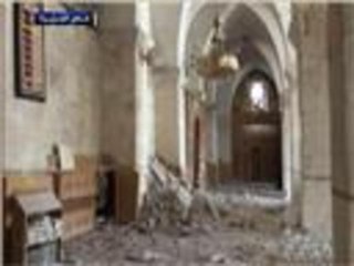 رصد مشاهد دمار المسجد الأموي