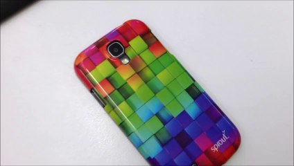Sprout's unique Cubed case design for the Samsung Galaxy S4