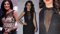 Sushmita Sen, Kangana Ranaut At Blue Carpet Awards
