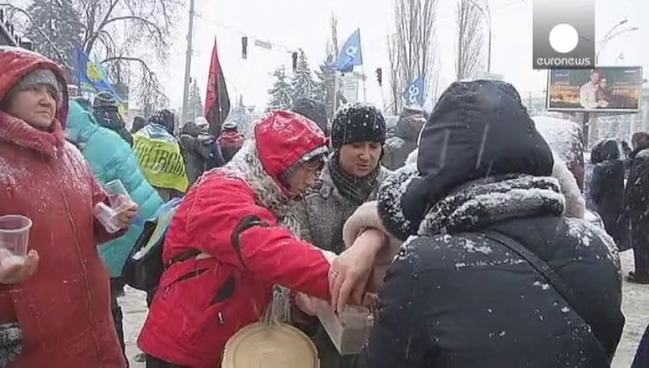 Ucraina, rilasciati i primi manifestanti arrestati dopo i disordini a Kiev