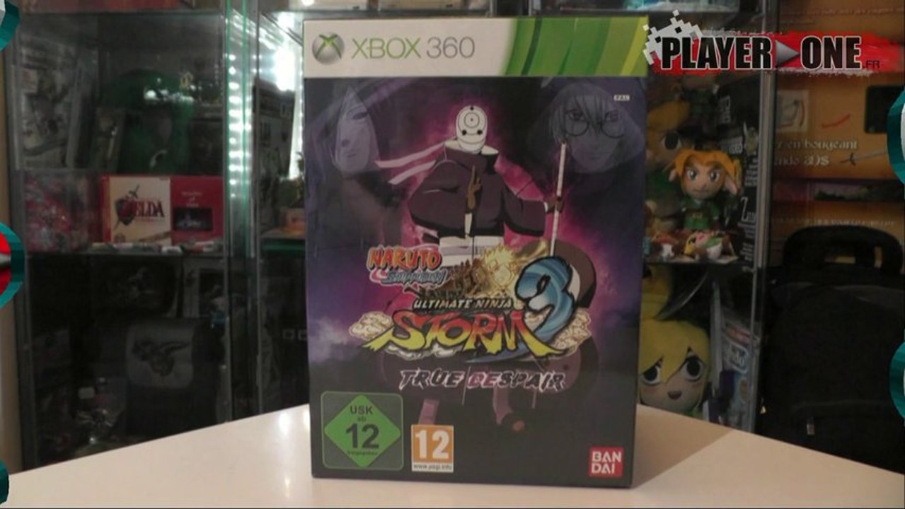 HD] UNBOXING " True Despair " Naruto Storm 3 XBOX 360 collector fr