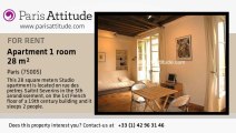 Studio Apartment for rent - Quartier Latin/St Michel, Paris - Ref. 927