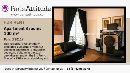2 Bedroom Apartment for rent - République, Paris - Ref. 1975
