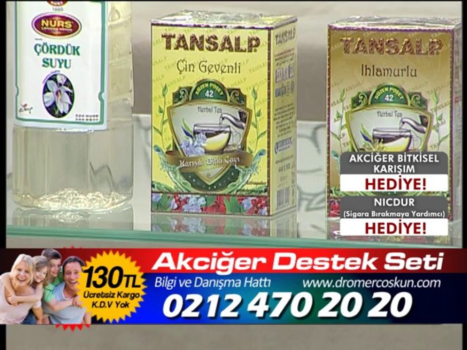 Akciğer Rahatsızlıklarına Bitkisel Çözüm ''Akciğer Destek Seti''