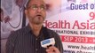 Dr. Khursheed Nizam, President-Ecommerce Gateway seems satisfied with the Foreigners Response (Exhibitors TV @ 9th Health Asia 2013)