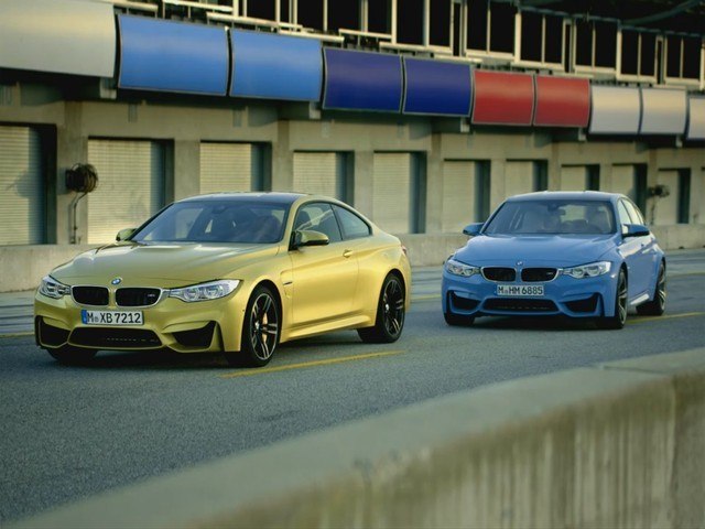 Les BMW M3 berline et M4 Coupé