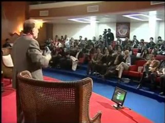 Orya Maqbool Jan Columnist, senior Journalist speaking at Hajvery University HU