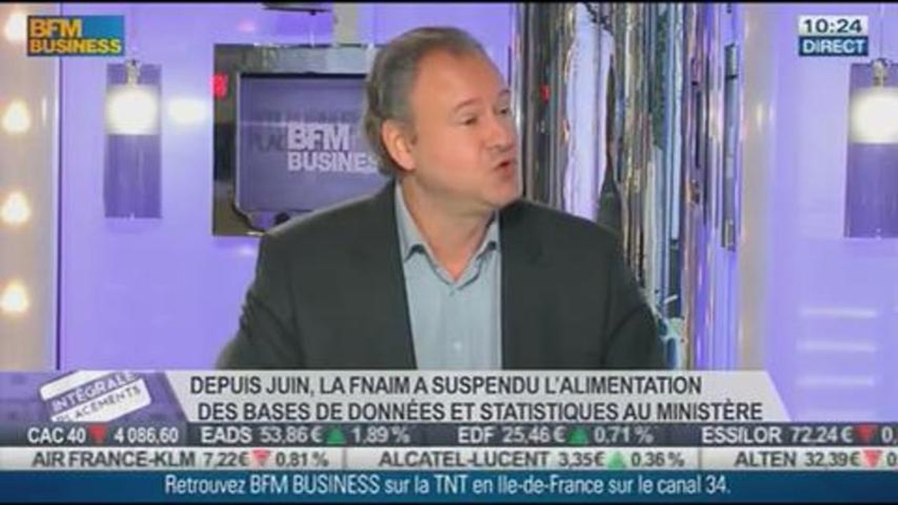 La loi ALUR toujours en discussion: Olivier Marin, dans Intégrale Placements - 12/12