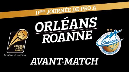 Avant-Match - J11 - Orléans reçoit Roanne