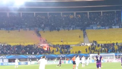 Riots in Zenit Sector at Austria Wien - Zenit
