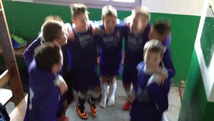 Ambiance vestiaire U13 en 2013