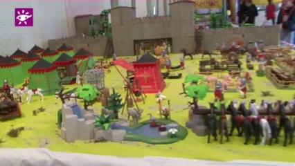 Téléthon 2013 : 2500 Playmobils à Wimille (62)