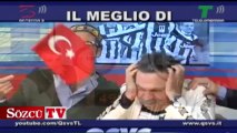 Sneijder attı, İtalyanlar Türk bayrağı salladı!