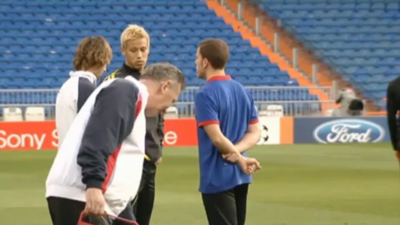 Perfekt! Honda im Winter zum AC Milan