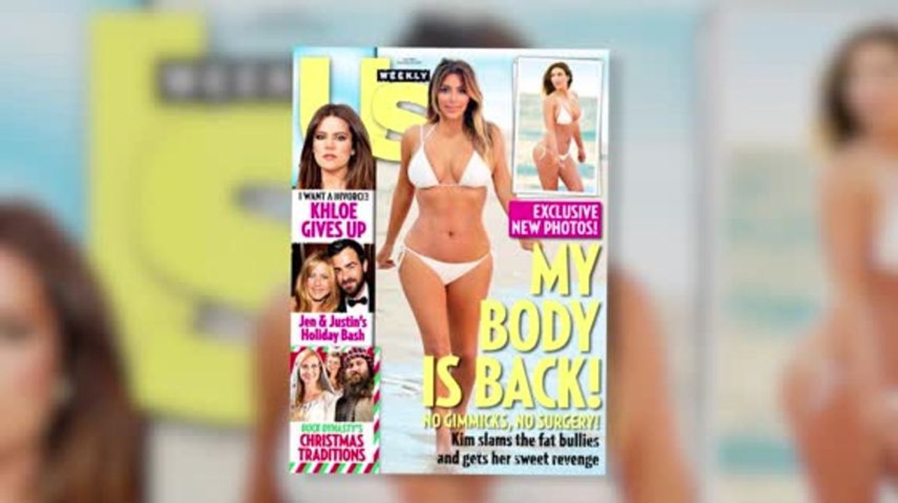 Kim Kardashian im Bikini auf der Titelseite der Us Weekly