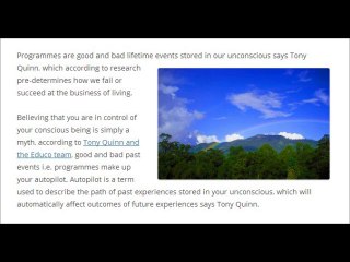 Tony Quinn l Educo speaker inspires people to tap into their unconscious