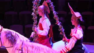 Magie au spectacle équestre du Musée Vivant du Cheval à Chantilly