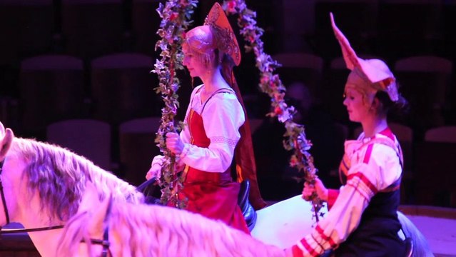 Magie au spectacle équestre du Musée Vivant du Cheval à Chantilly