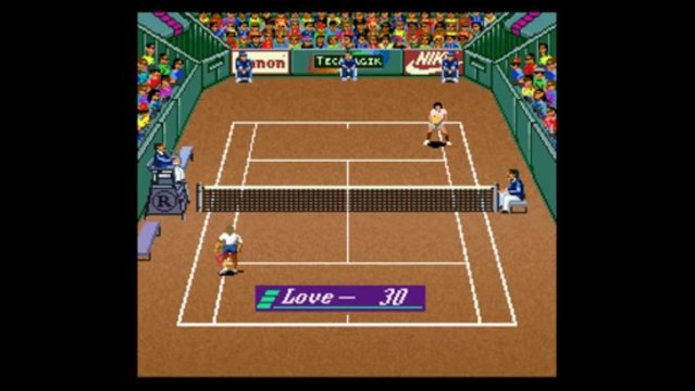 Andre Agassi Tennis - Un set complet