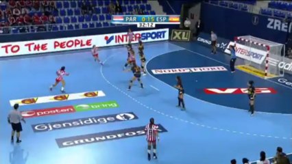 Mundial femenino Serbia: España  29-9 Paraguay