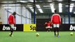 Manchester Uniteds Young, Fellaini and Nani show off their skills...!!
