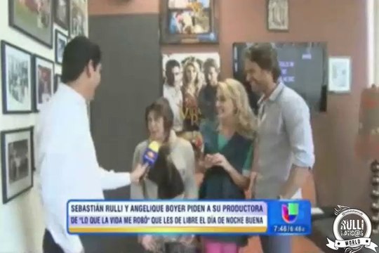 Sebastián Rulli y Angelique Boyer hablaron de las Redes Sociales y de la TL #LQLVMR