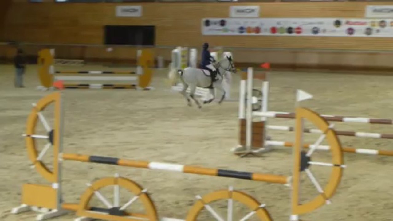OPALINE DES BRUYS avec IRIS   MACON INDOOR 08 12 2013 PONEY1