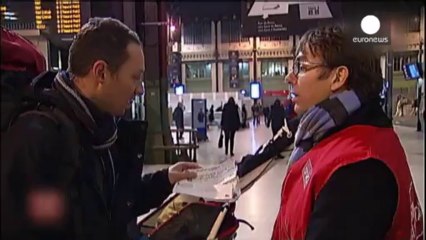 Huelga de ferrocarriles en Francia