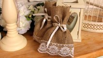 Homemade Wedding Favour Bags