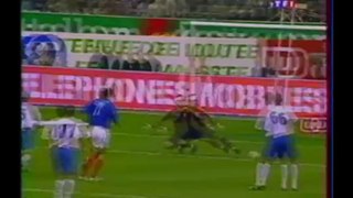 Match France - Israël de 2003 - Victoire 3 à 0 - But exceptionnel de Trezeguet
